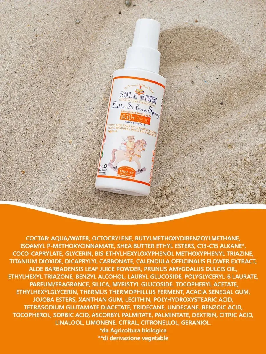 Молочко-спрей HELAN солнцезащитное с высоким фактором защиты SPF 50+ 100 мл