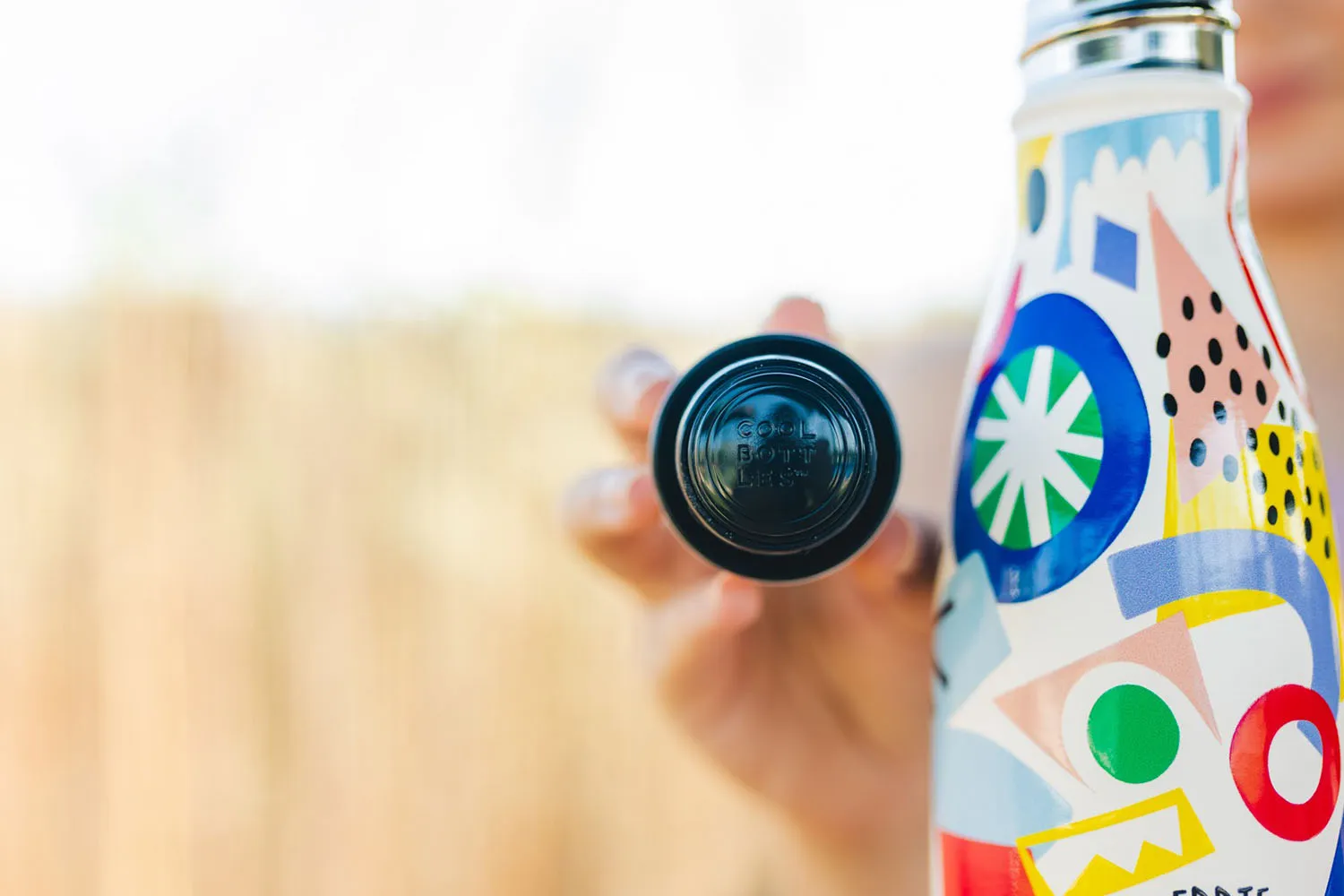 Термос-термобутылка Cool Bottles Eddie Baehr Electric Garden 500 мл