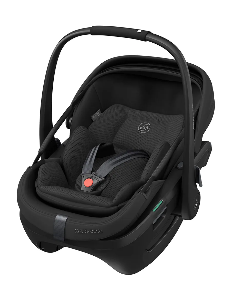 Автокресло 0+ Maxi-Cosi Coral Slide Pro, черный (onyx black). Изображение 1