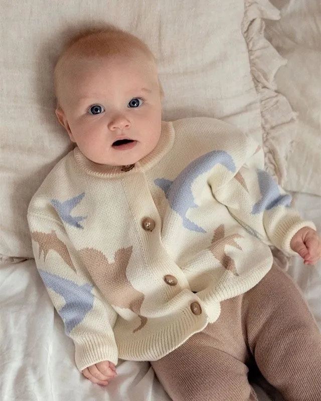 Кардиган детский LoomKnits Экрю