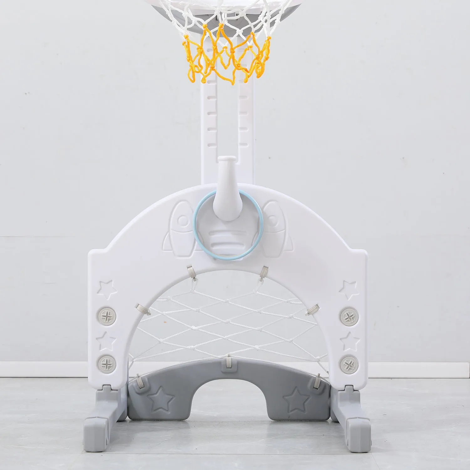 Стойка баскетбольная UNIX Kids Space Grey PPBSGRY