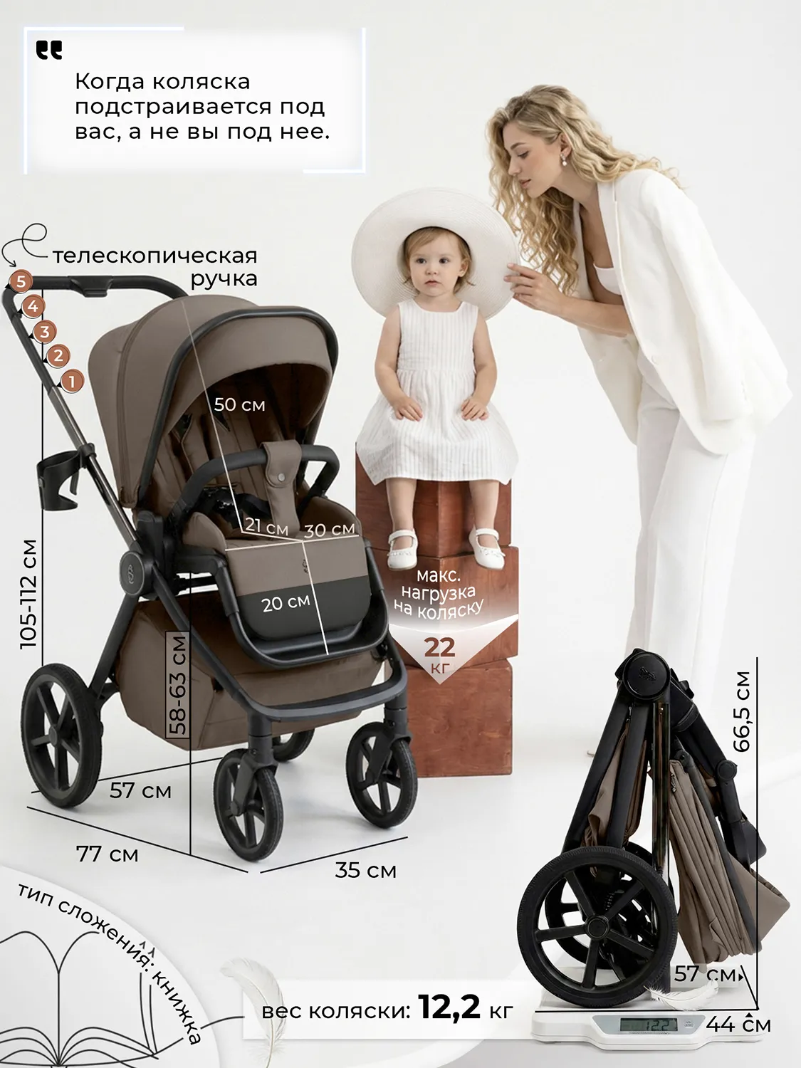 Коляска прогулочная SBL / Sweet Baby Elegante Therma