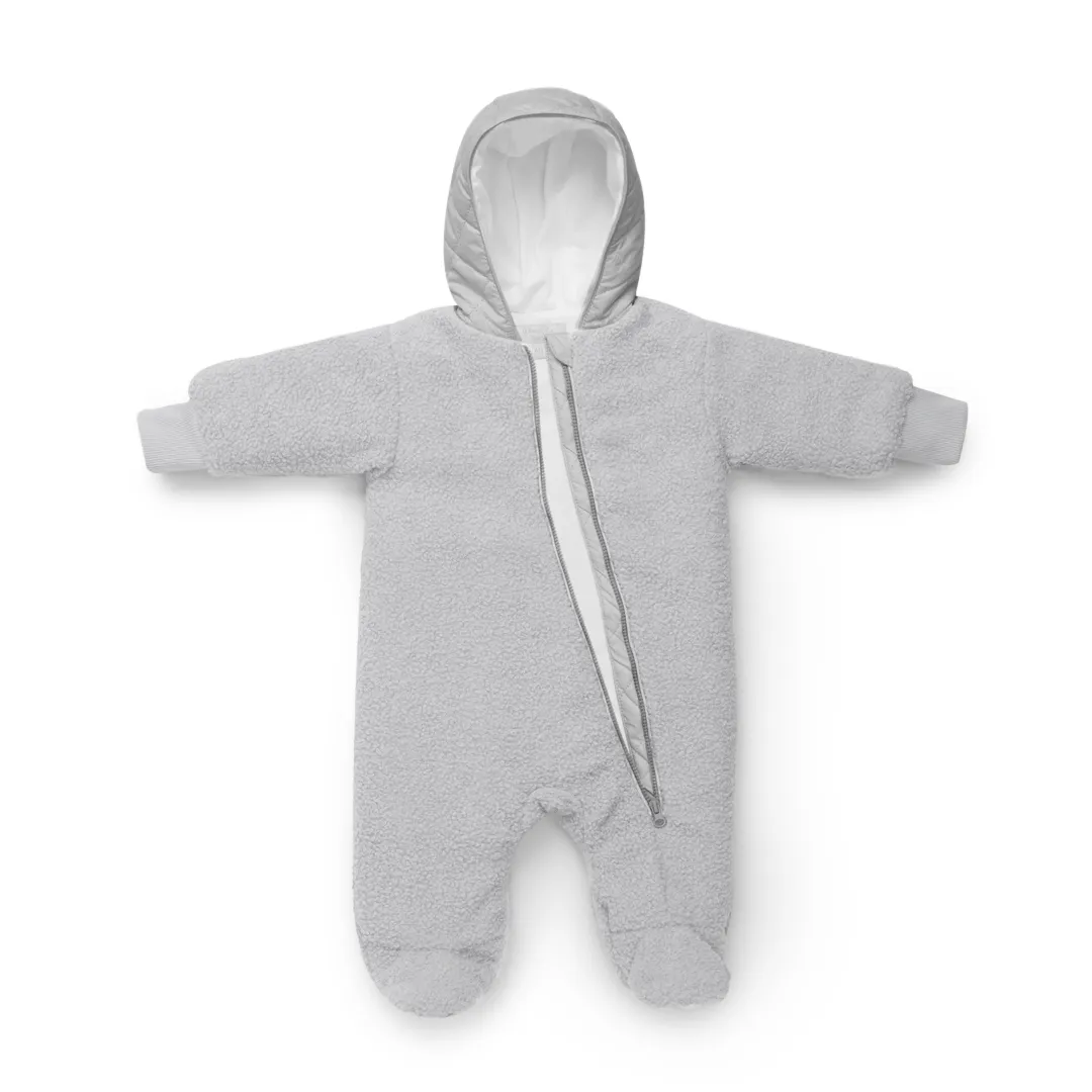 Комбинезон детский утепленный Mansita Teddy цвет серый