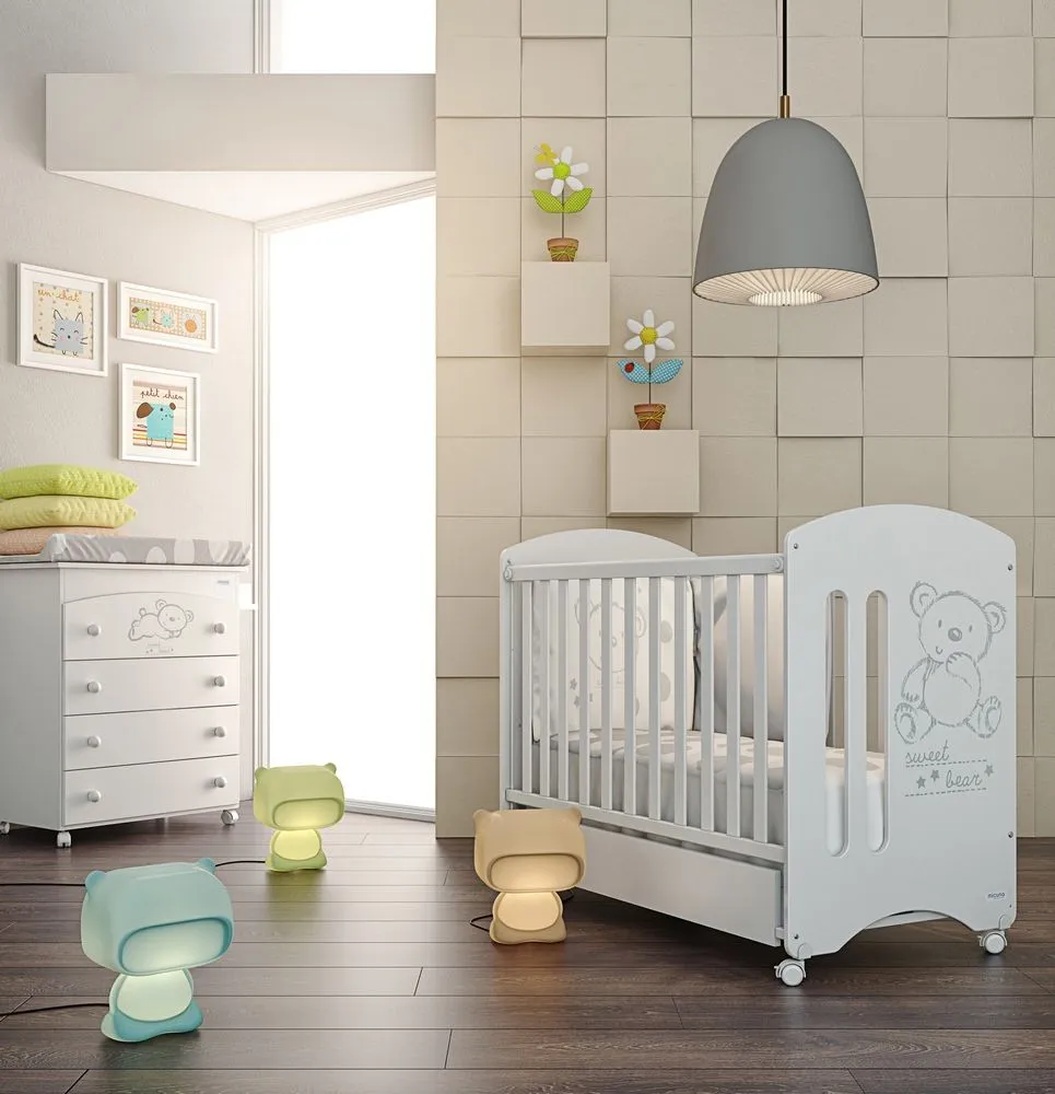 Бортики и покрывало 120х60 Micuna Sweet Bear TX-700