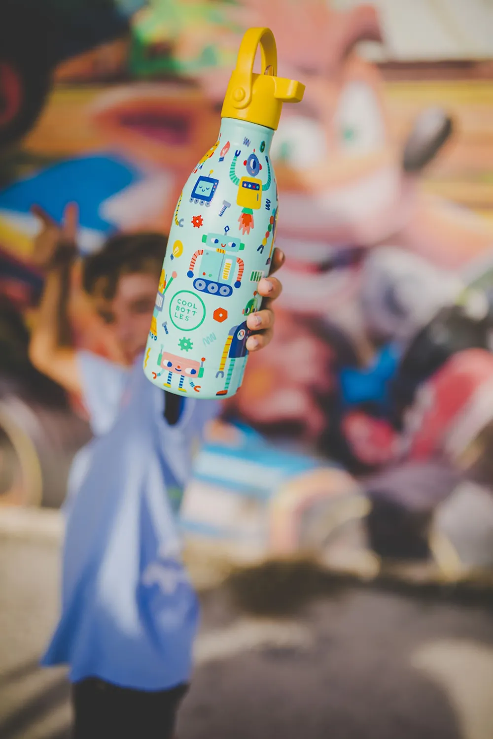 Термос–термобутылка Cool Bottles Kids серия Short Circuit 500 мл CBBK50SC