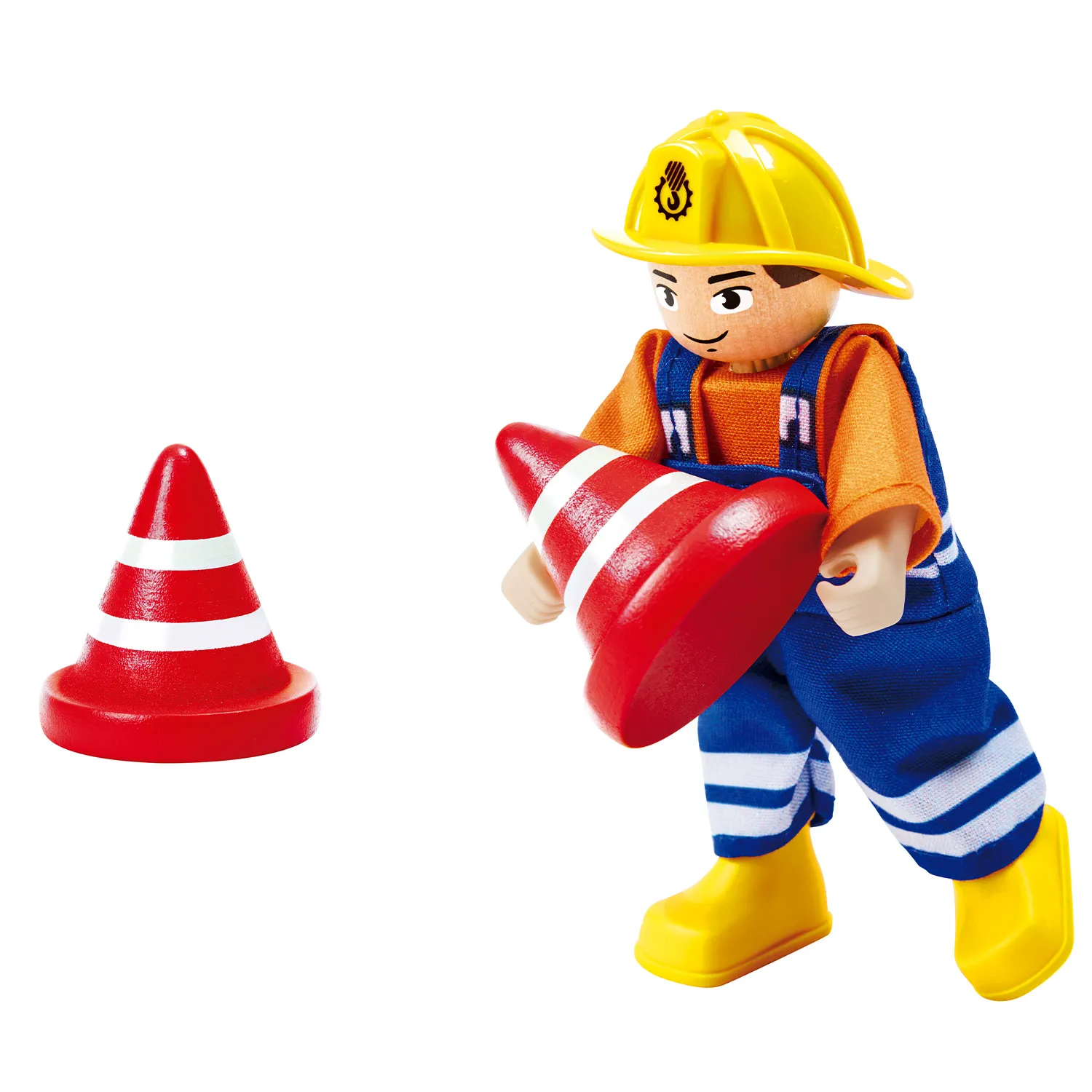 Набор игровой HAPE «Малыш-строитель» Строительный кран E3083_HP