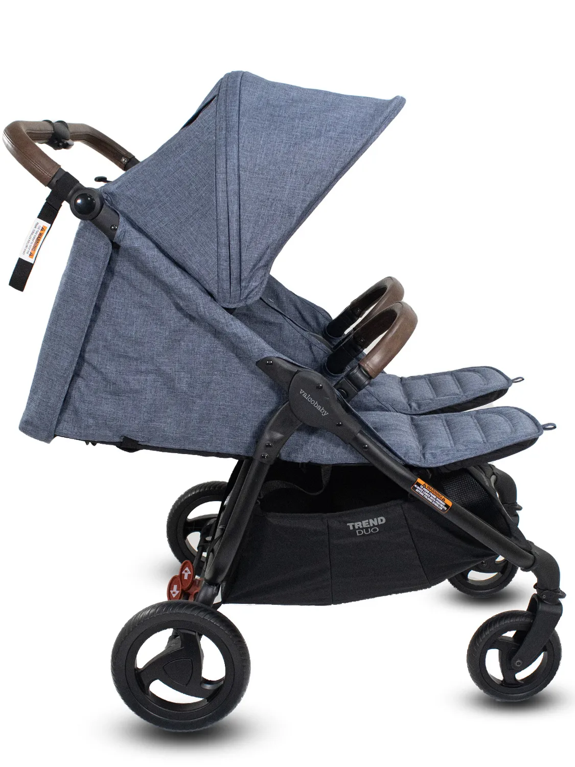 Коляска для двойни 2 в 1 Valco Baby Snap Duo Trend + накидки на ножки