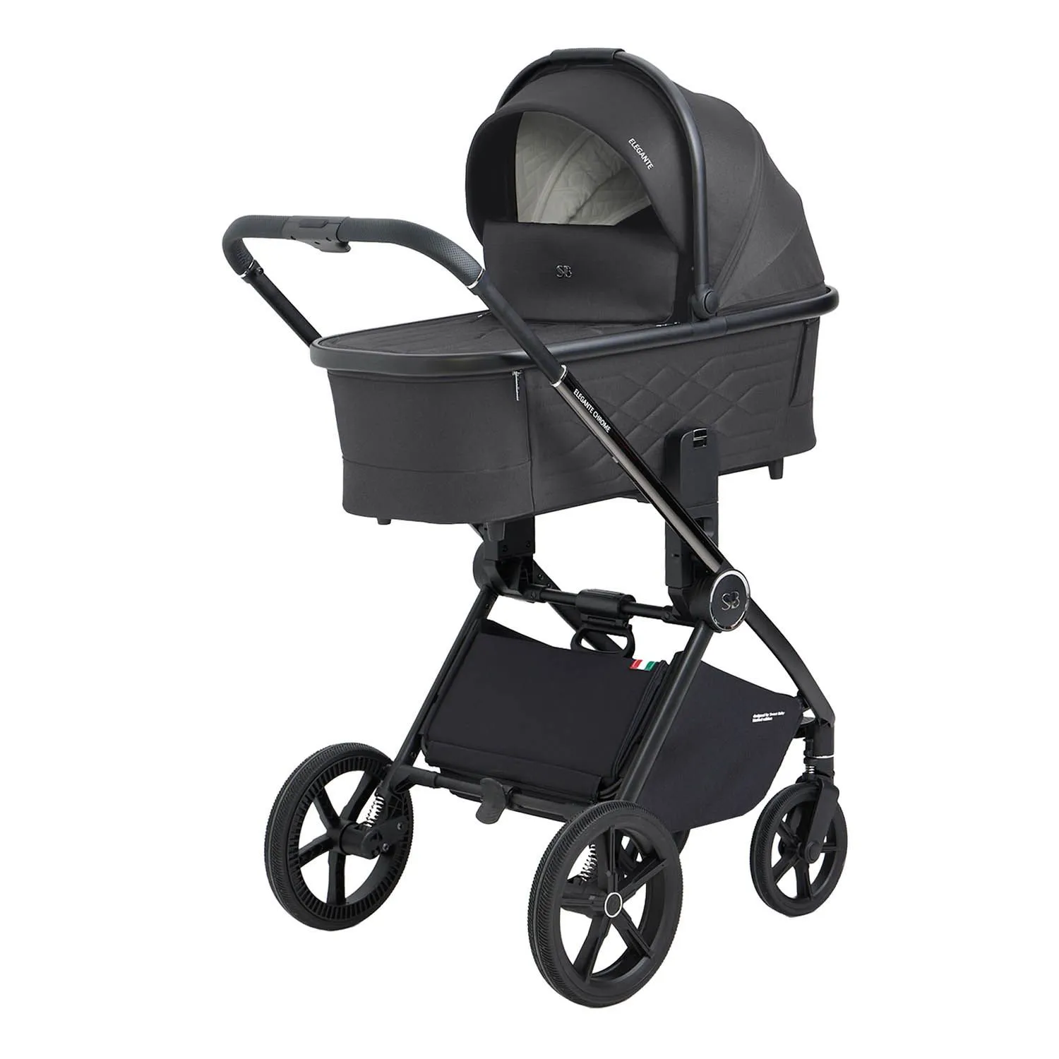 Коляска 3 в 1 Sweet Baby Elegante Chrome