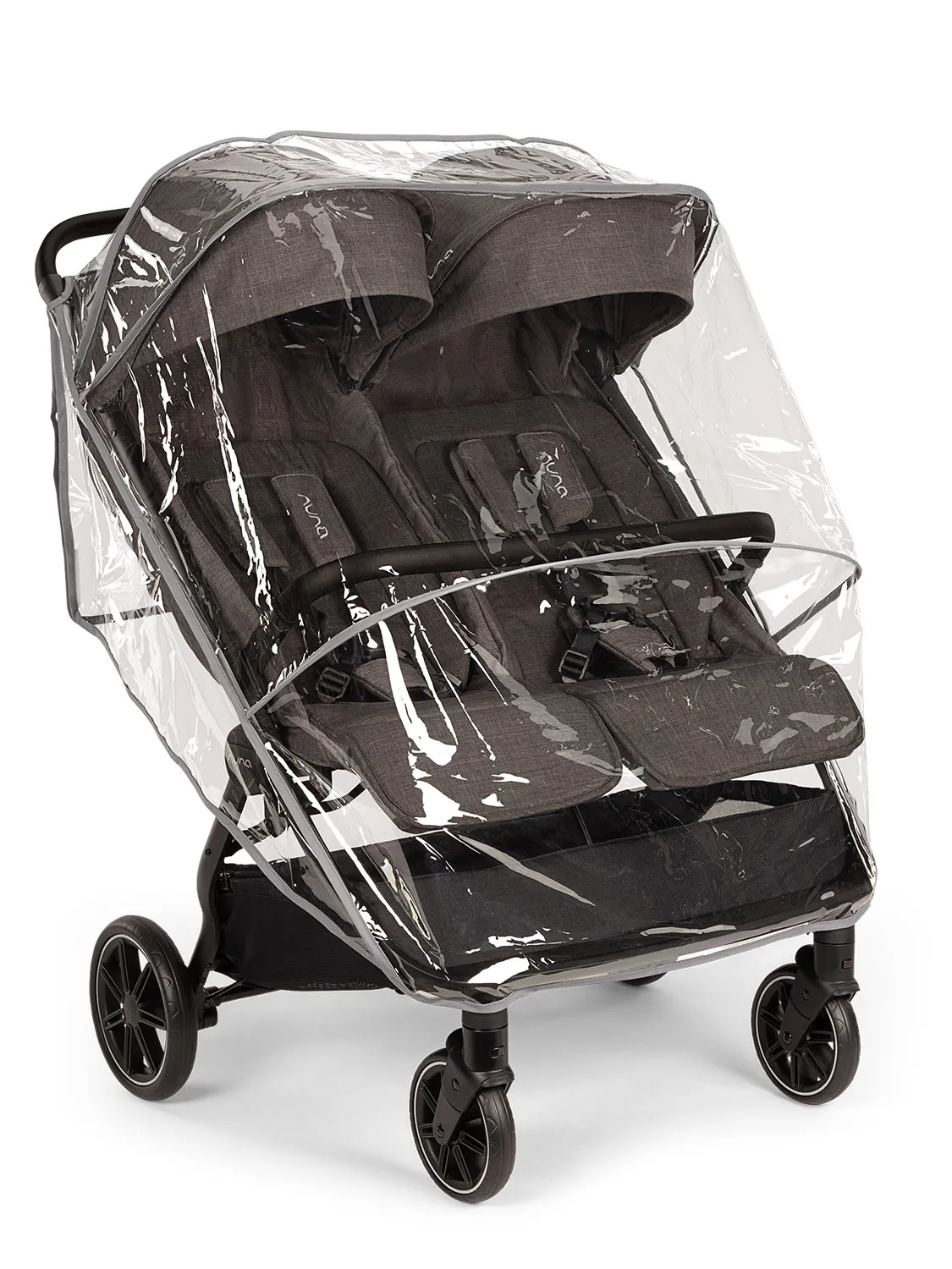 Коляска прогулочная для двойни Nuna TRVL DUBL