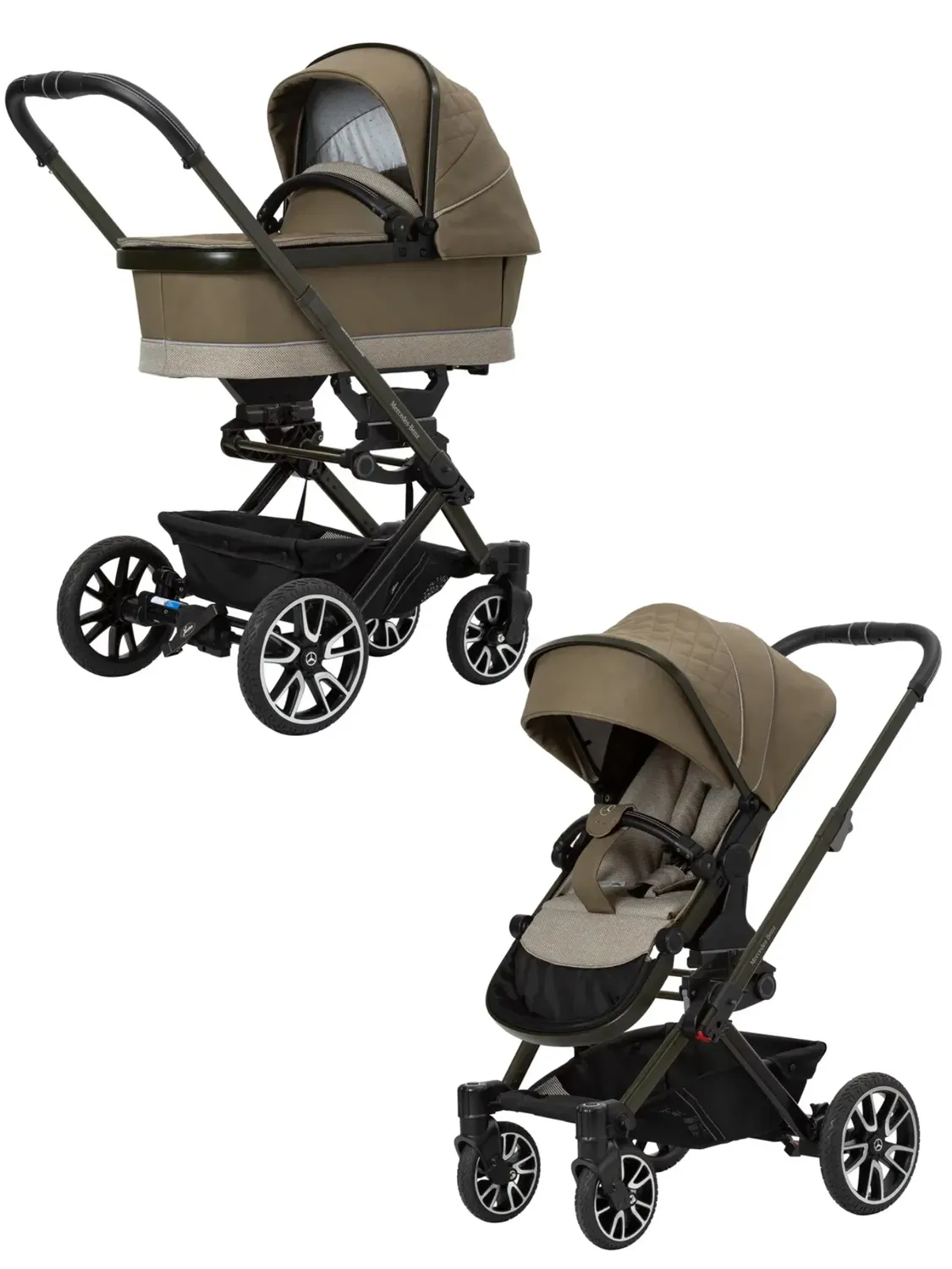 Коляска 2 в 1 Hartan Avantgarde Mercedes Benz GTX (колеса XL)