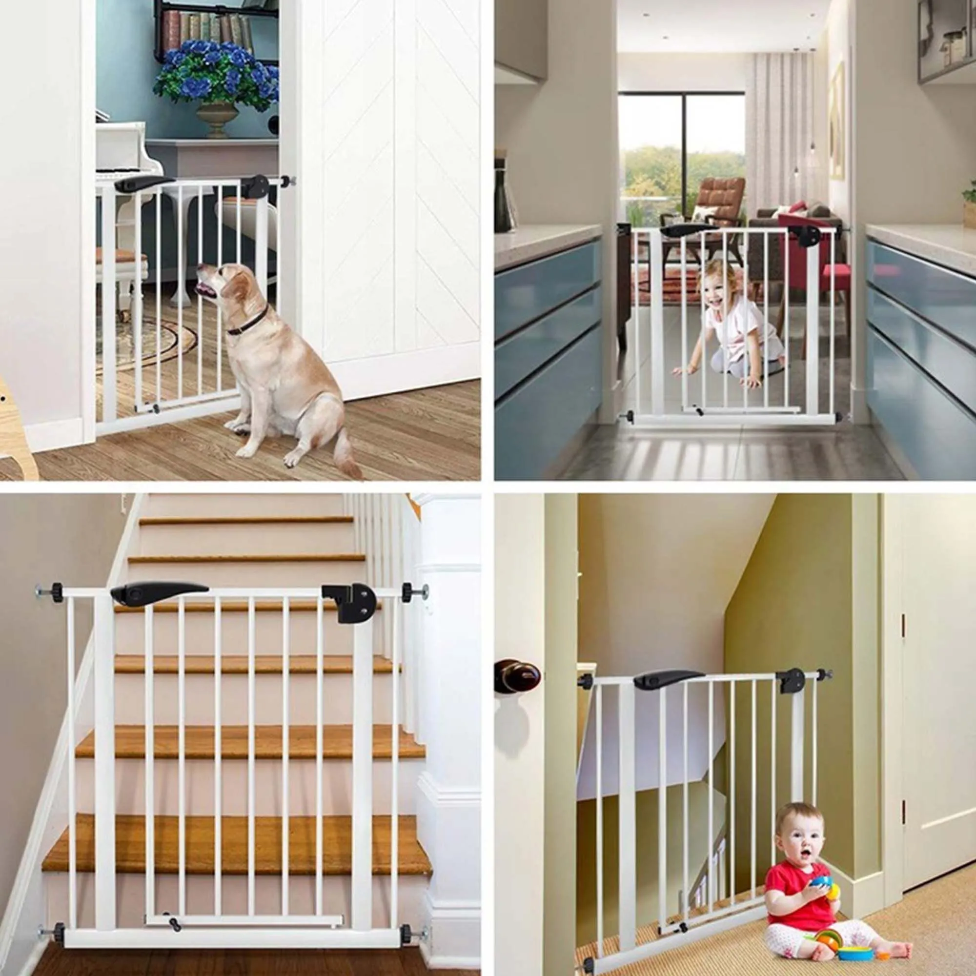 Барьер-ворота безопасности Guimo Baby Safety Gate 76-80 см