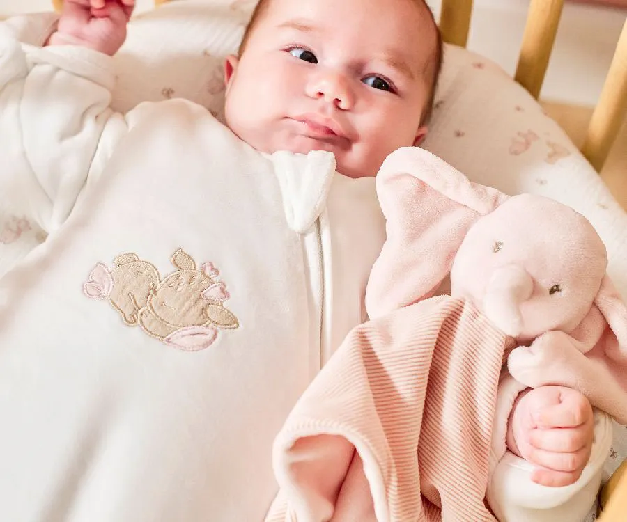 Игрушка мягкая Nattou Doudou FANFAN Слонёнок вельвет pink 759113