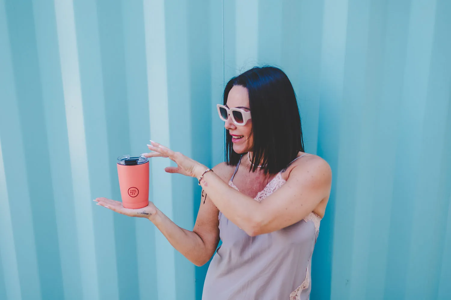 Термокружка Cool Bottles Tumbler Pastel Coral 330 мл CBT33PAC