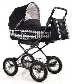 Ретро-стиль в колясках для новорожденных