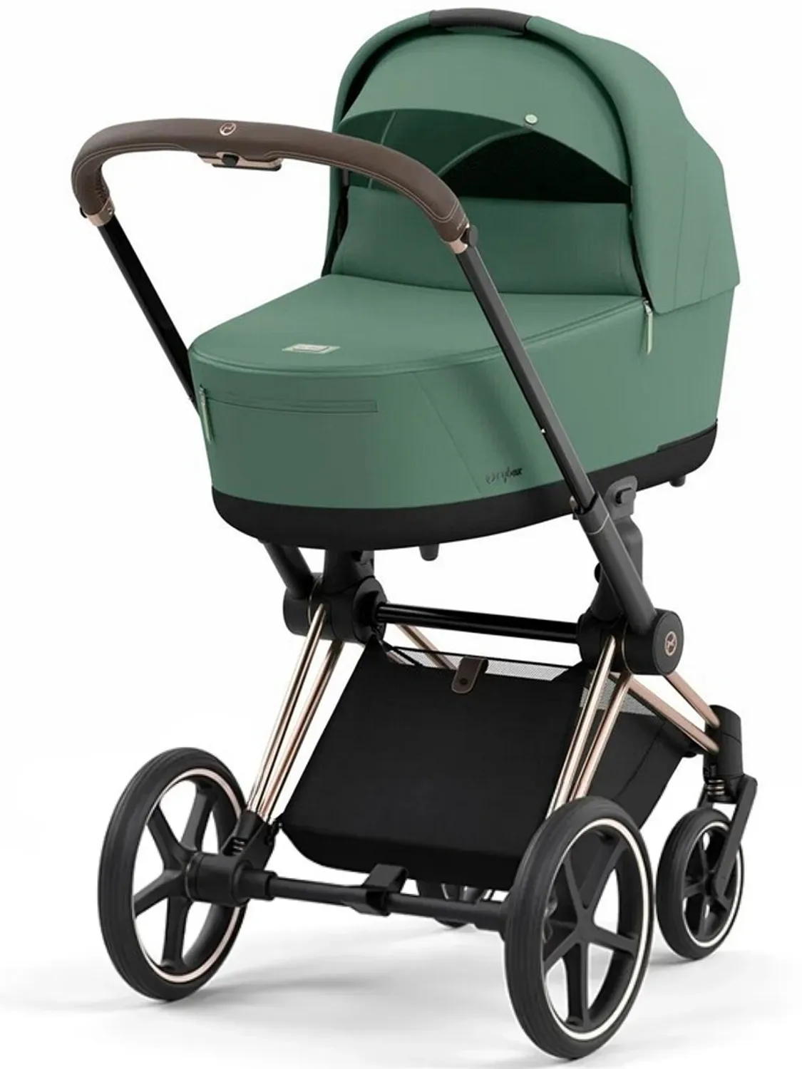 Коляска-люлька Cybex Priam IV шасси Rosegold