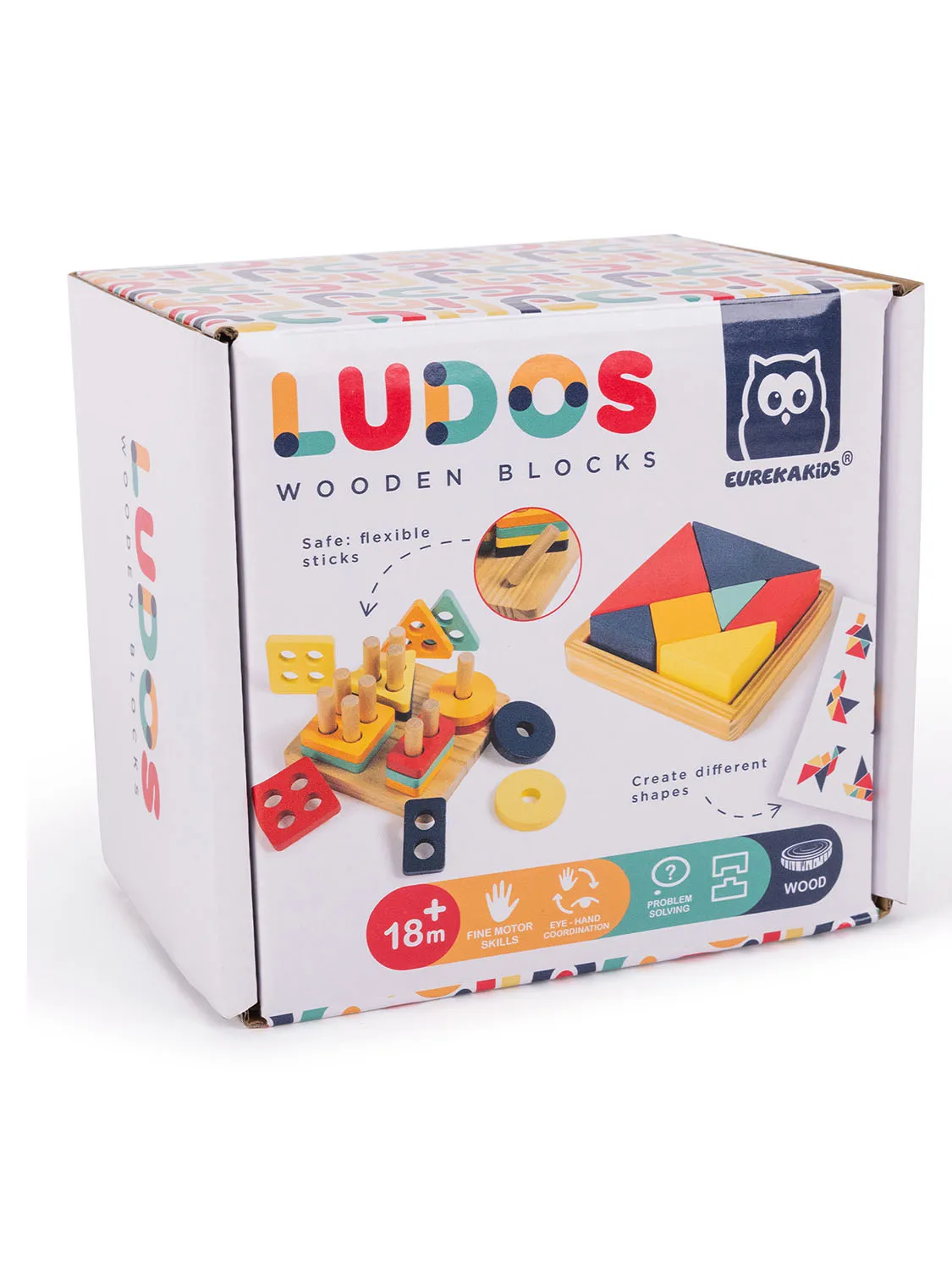 Головоломка Eurekakids "Играем вместе" Танграмм и Сортер