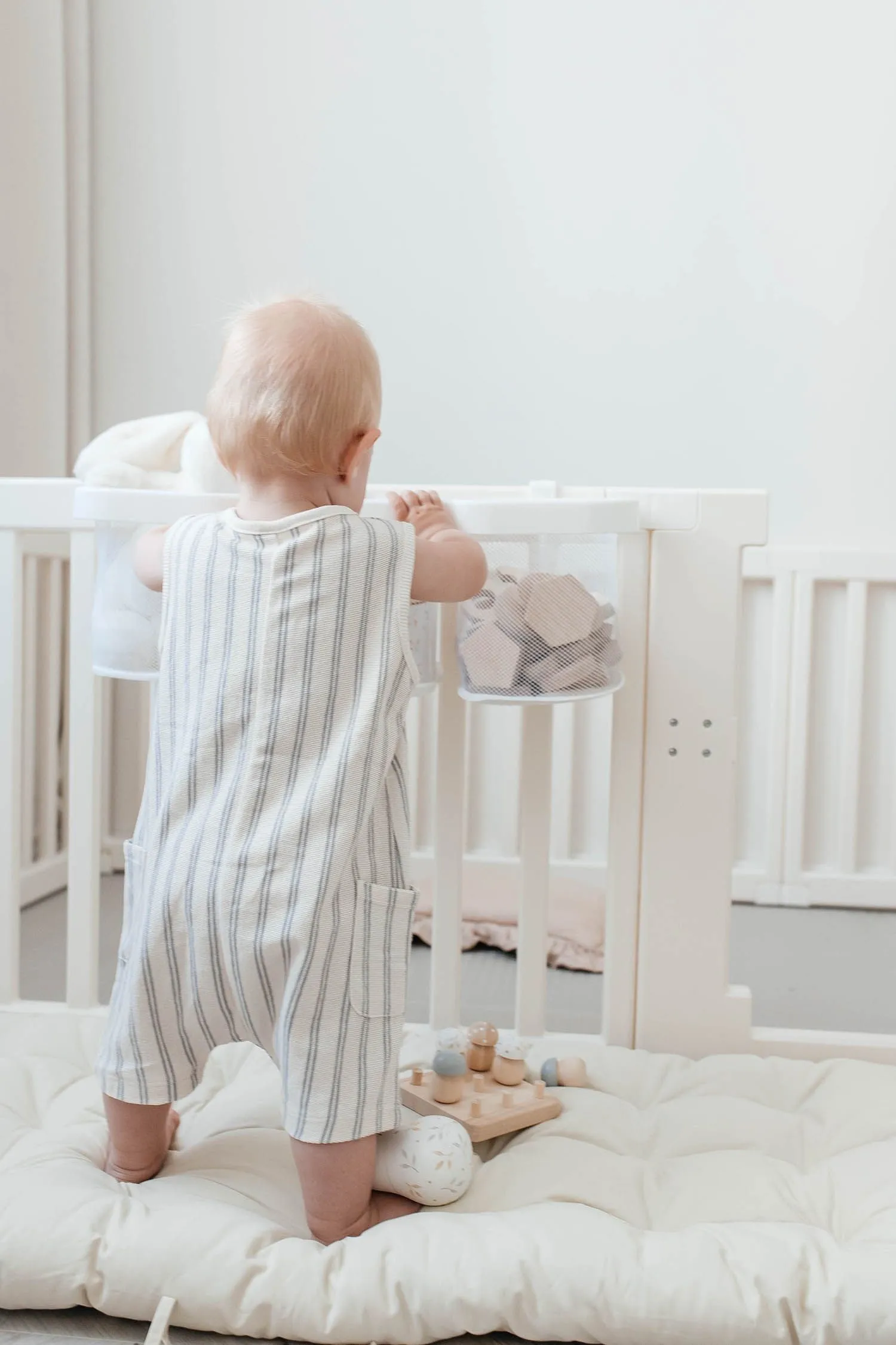 Органайзер для хранения подвесной UNIX Kids White с тремя отделениями универсальный PPBH3W