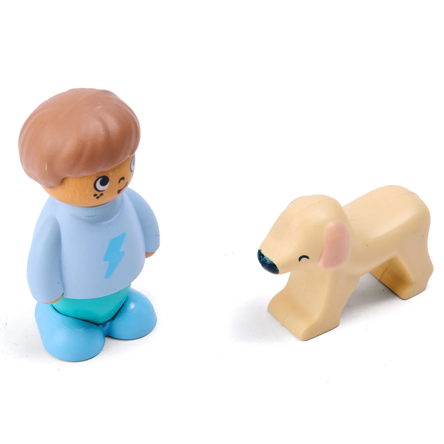 Набор игровой HAPE «Мальчик и собака» (детская иллюстрированная книга Hape Land) E3431_HP