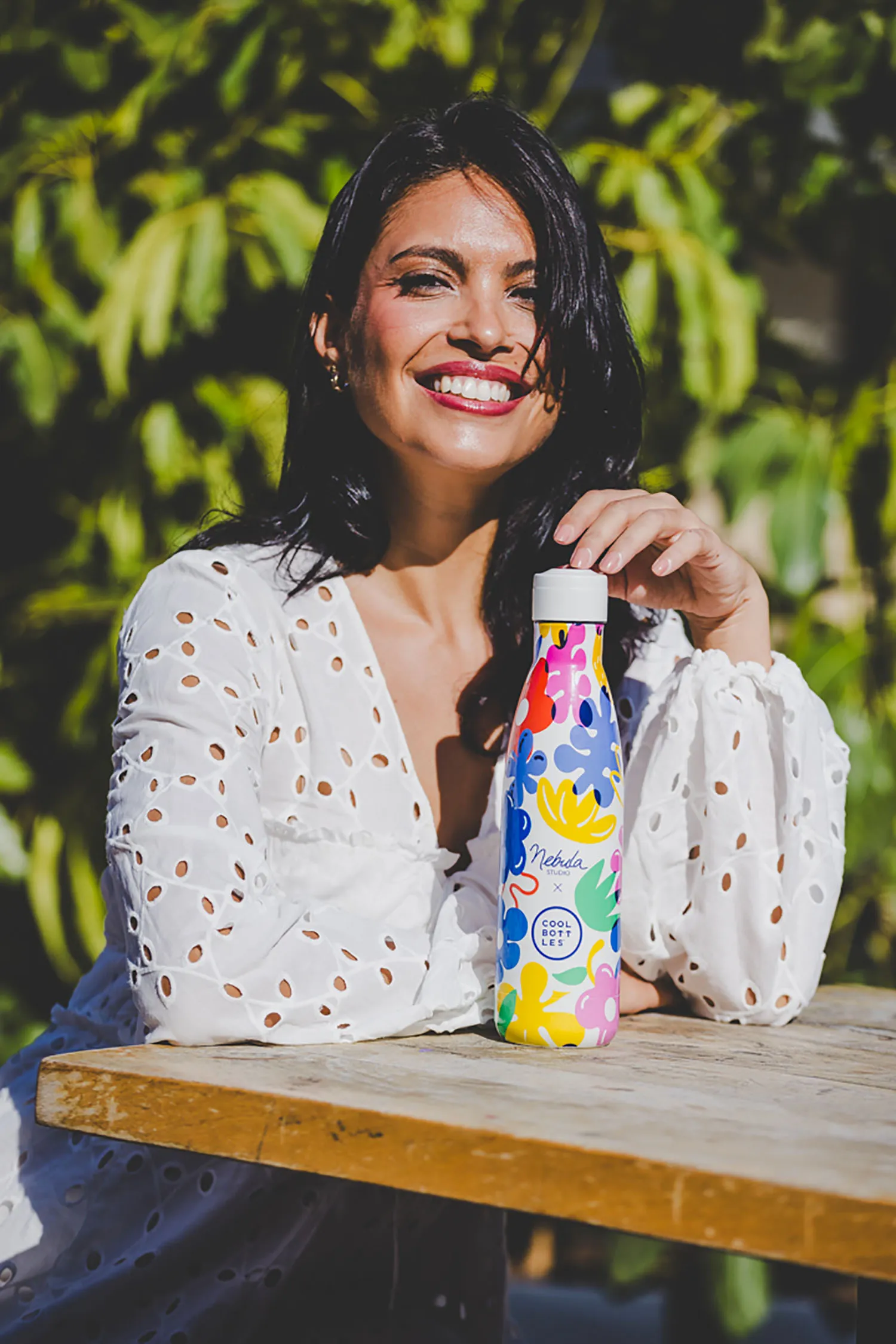 Термос-термобутылка Cool Bottles Nebula Studio Floral Madness 500 мл