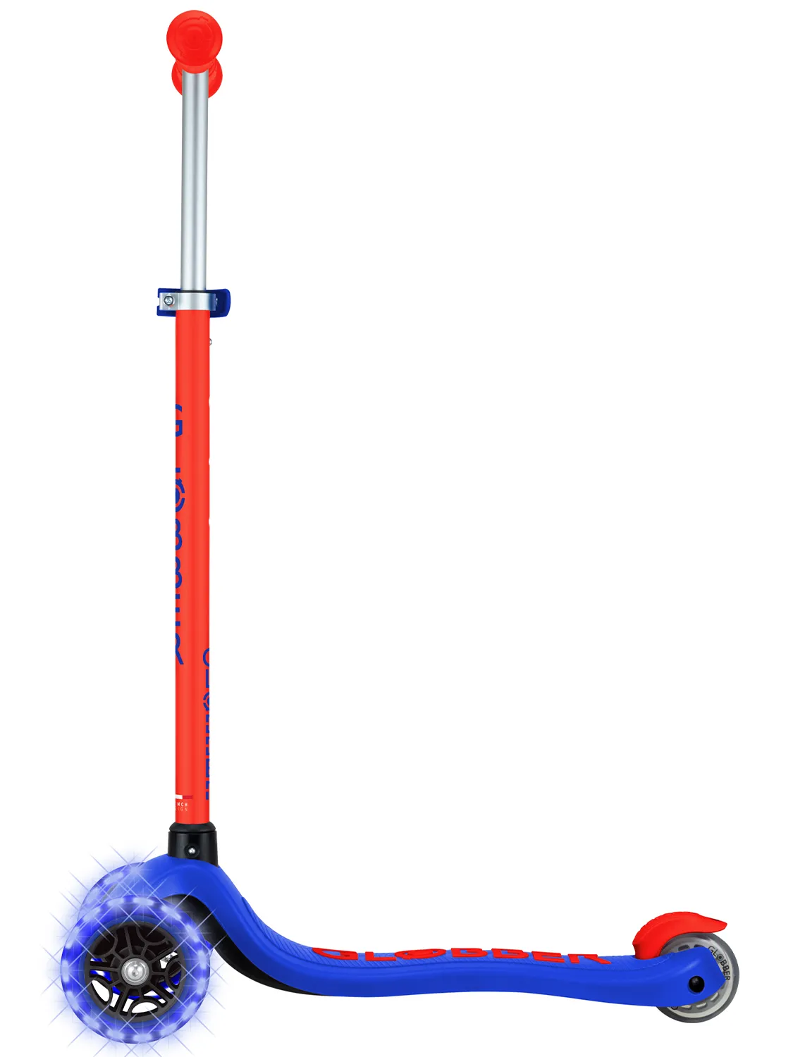 Самокат Globber Primo Plus Lights Neon