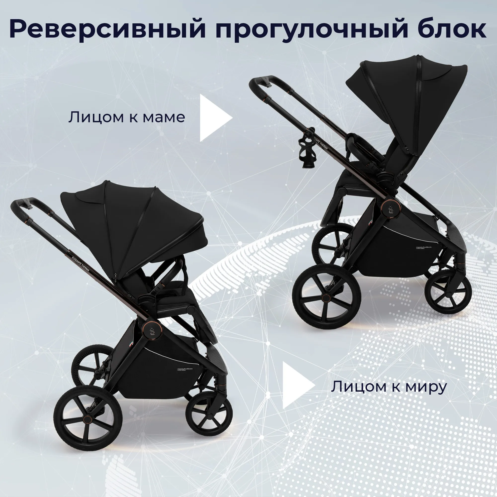 Коляска 2 в 1 SBL / Sweet Baby Elegante Therma