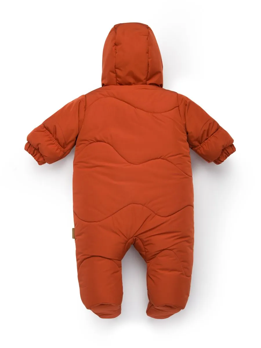 Комбинезон детский зимний Mansita Frost цв.терракотовый