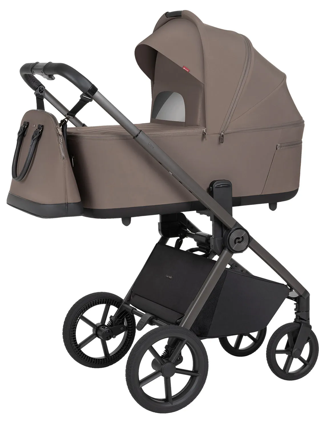 Коляска 2 в 1 CARRELLO Ultra F CRL-6557, коричневый (sugar brown). Изображение 2