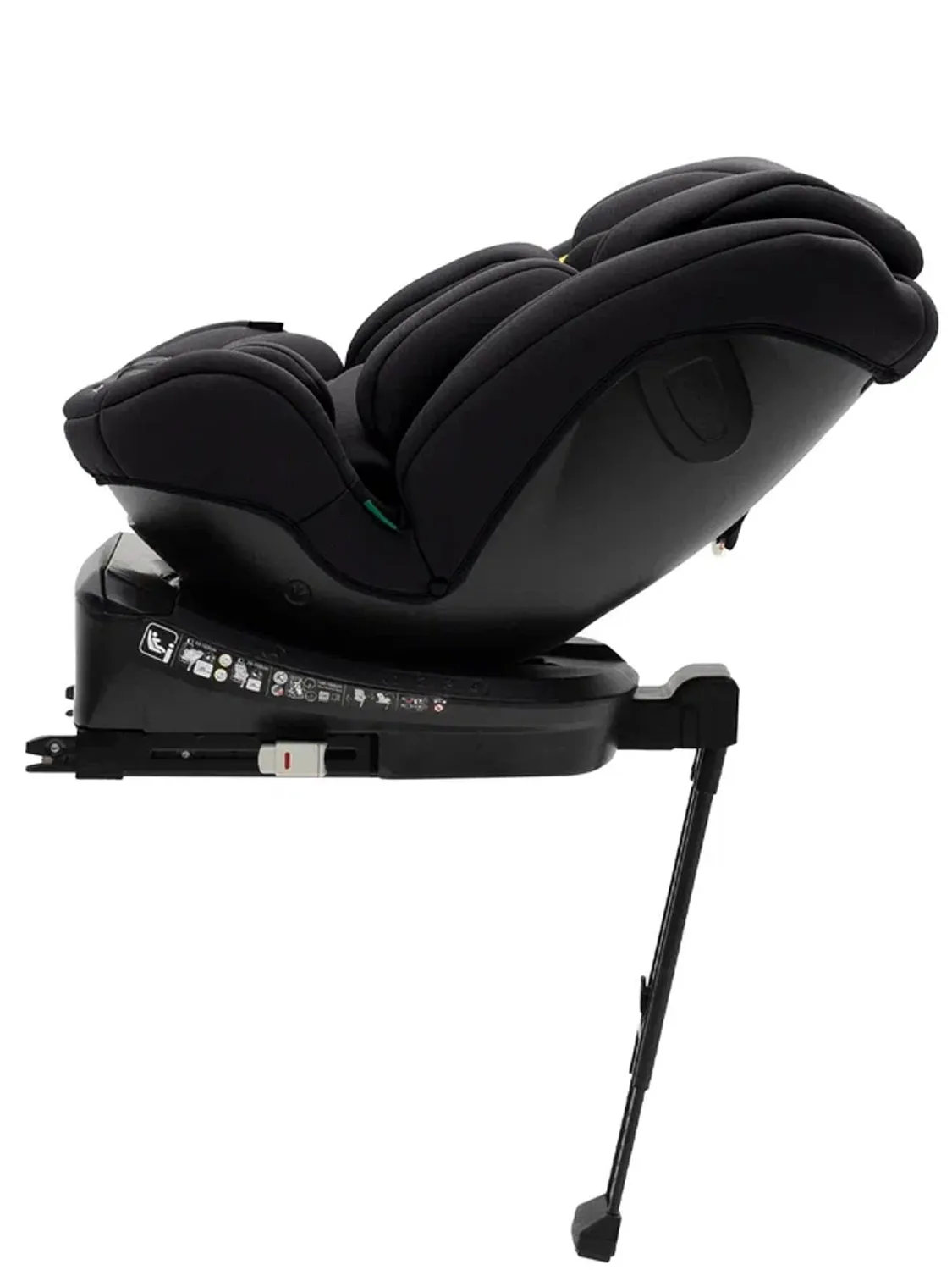 Автокресло 0+/1/2/3 Agex Comfort i-Fix 360 нов, черный (black). Изображение 16