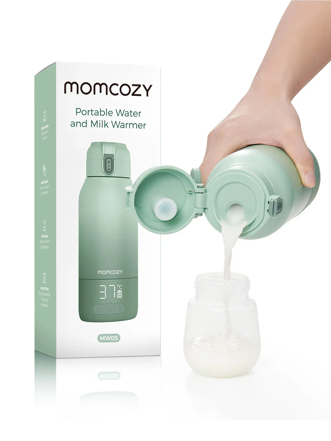 Подогреватель Momcozy портативный для молока и воды MW05