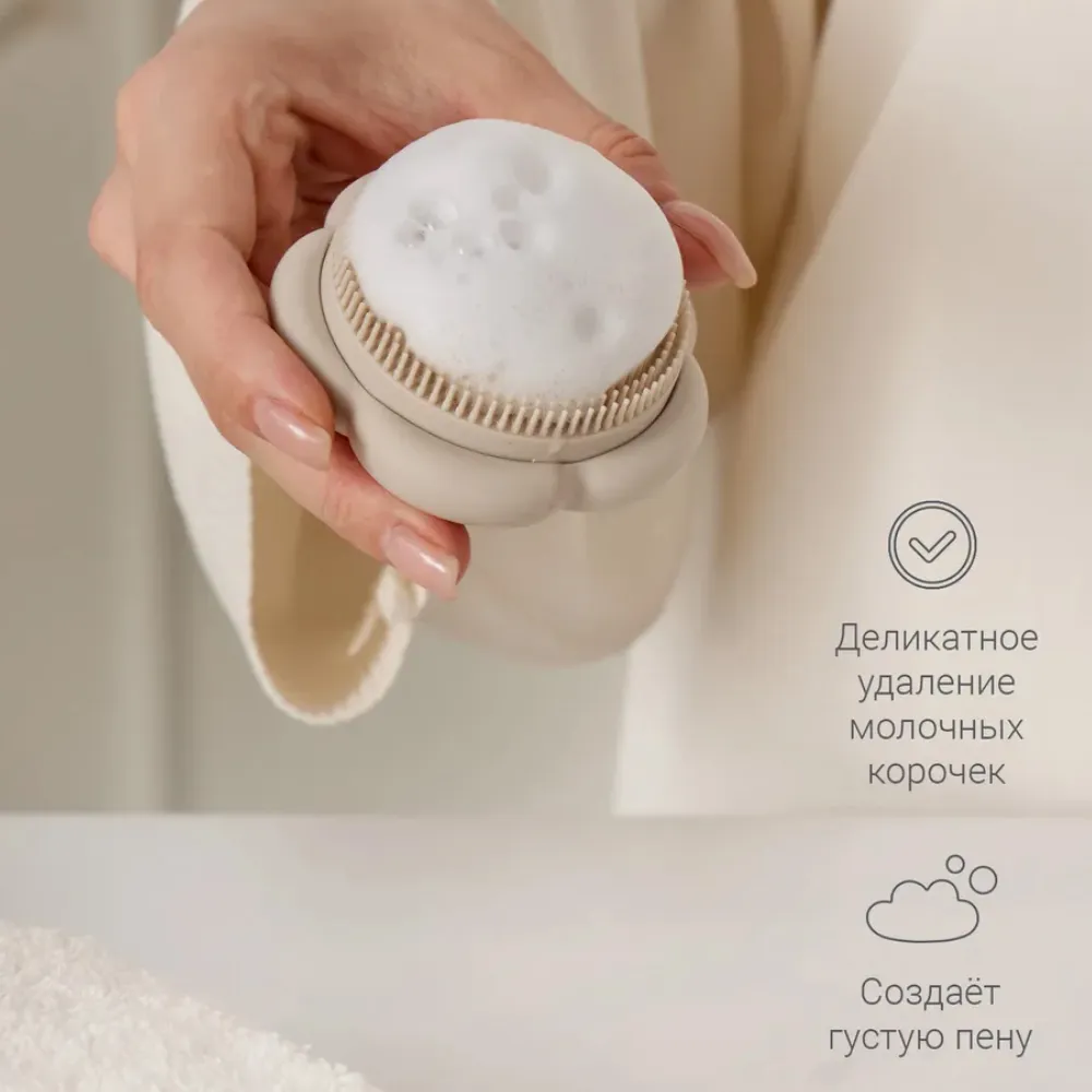 Мочалка edda для мытья головы и тела