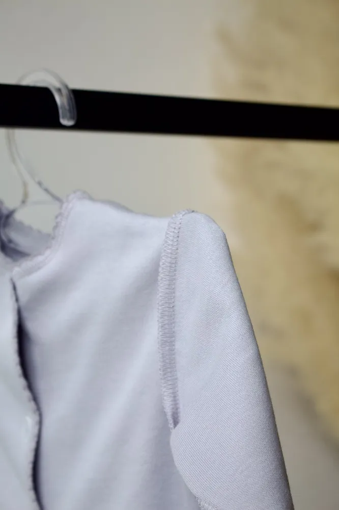 Комплект Lapsi № 1.1: комбинезоны белый/серый/молочный (3 шт)