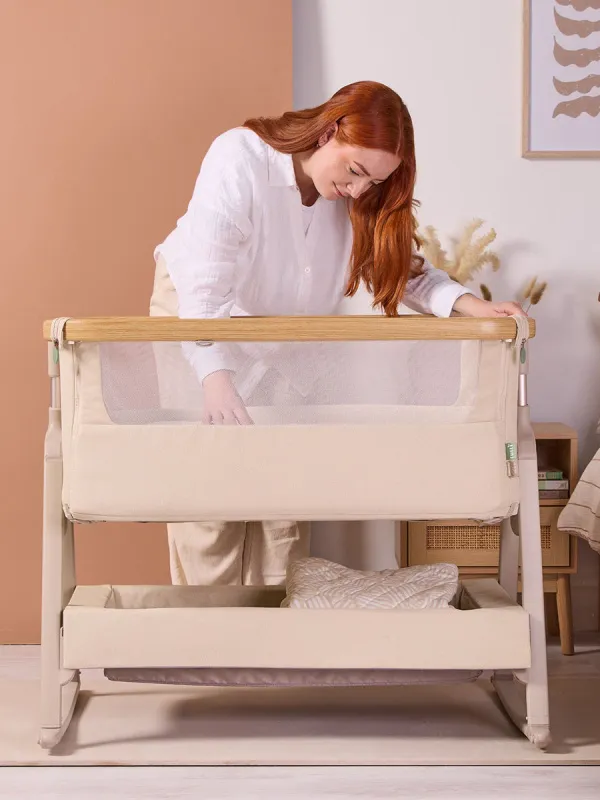 Кровать (колыбель) Tutti Bambini CoZee Air 2 51х80,5 см Орех/Какао (Soft Walnut/Cocoa) c колесами 211207/6840. Изображение 29