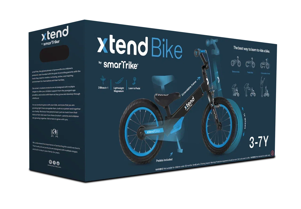 Беговел-велосипед детский SmarTrike Xtend Bike