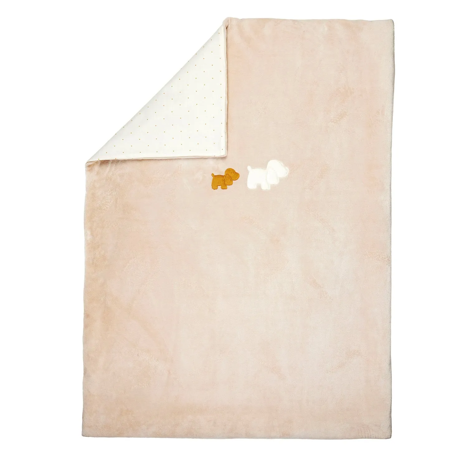 Плед Nattou 100х135 см Charlie Собачка 388283