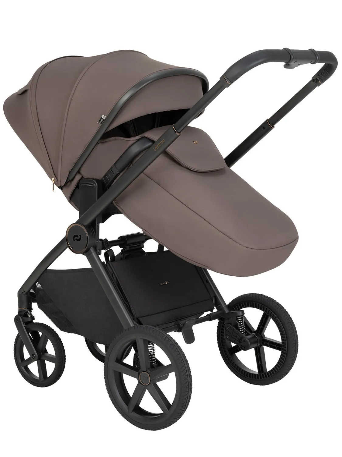 Коляска 2 в 1 Carrello Ultimo F CRL-6701, коричневый (lucky brown). Изображение 7