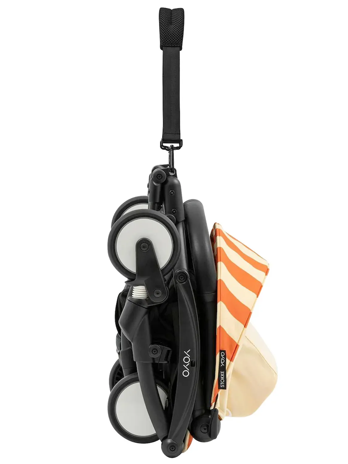 Коляска прогулочная Stokke YOYO3 Ривьера Капри, рама черная, летний комплект. Изображение 9