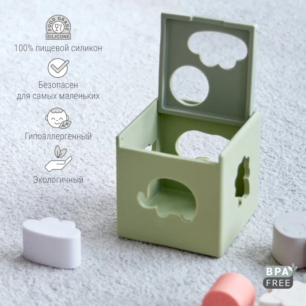 Игрушка-сортер edda Зверята STP-01002