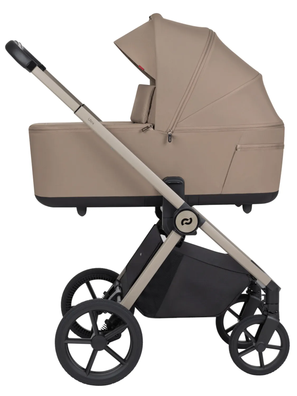 Коляска 2 в 1 CARRELLO Ultra F CRL-6557, бежевый (vintage beige ). Изображение 22