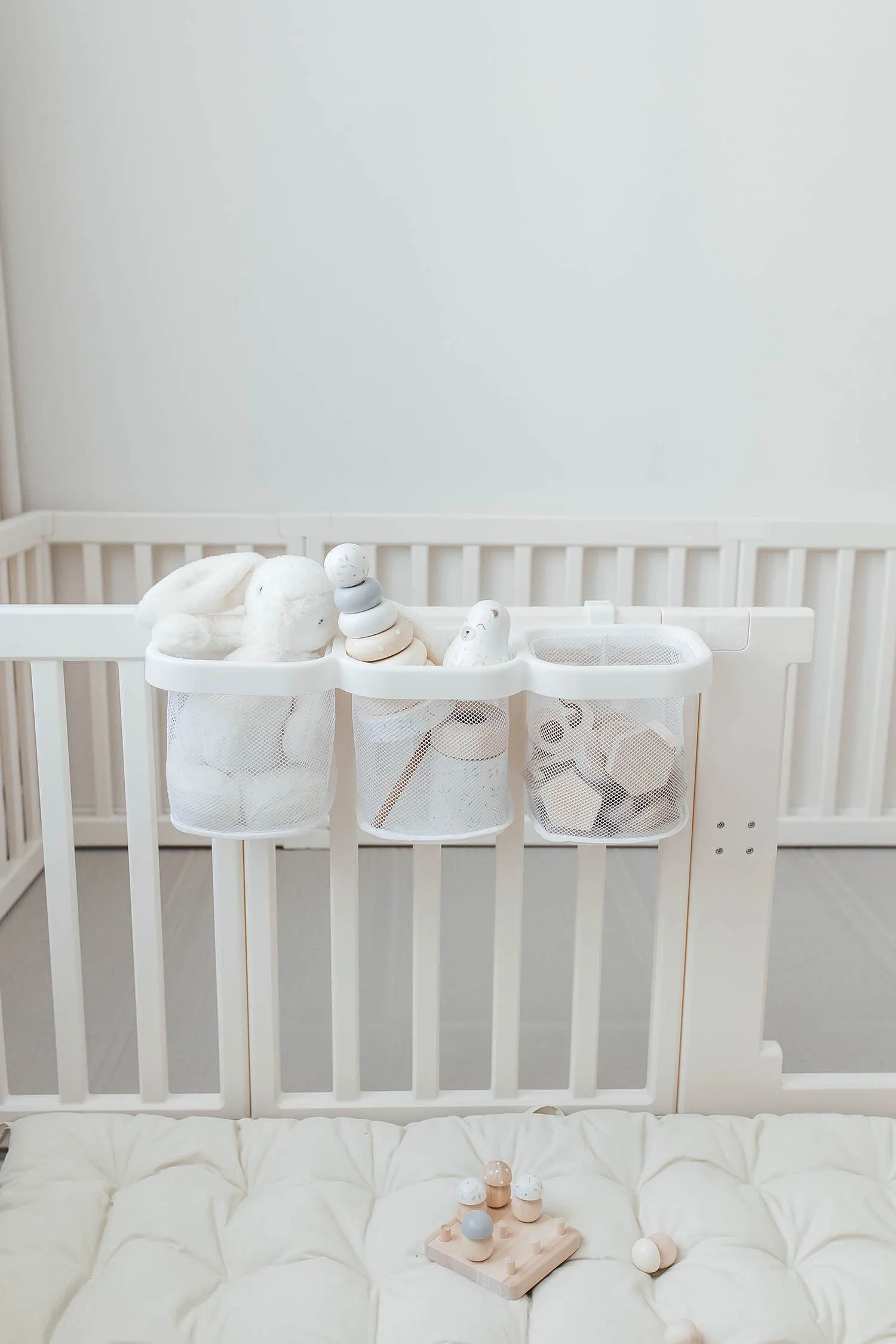 Органайзер для хранения подвесной UNIX Kids White с тремя отделениями универсальный PPBH3W