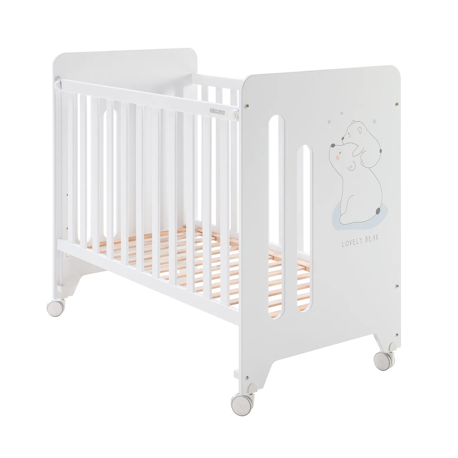 Приставная кроватка 120x60 Micuna Polar Bear