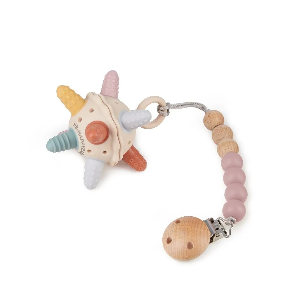 Держатель для соски Happy Baby с металлической прищепкой