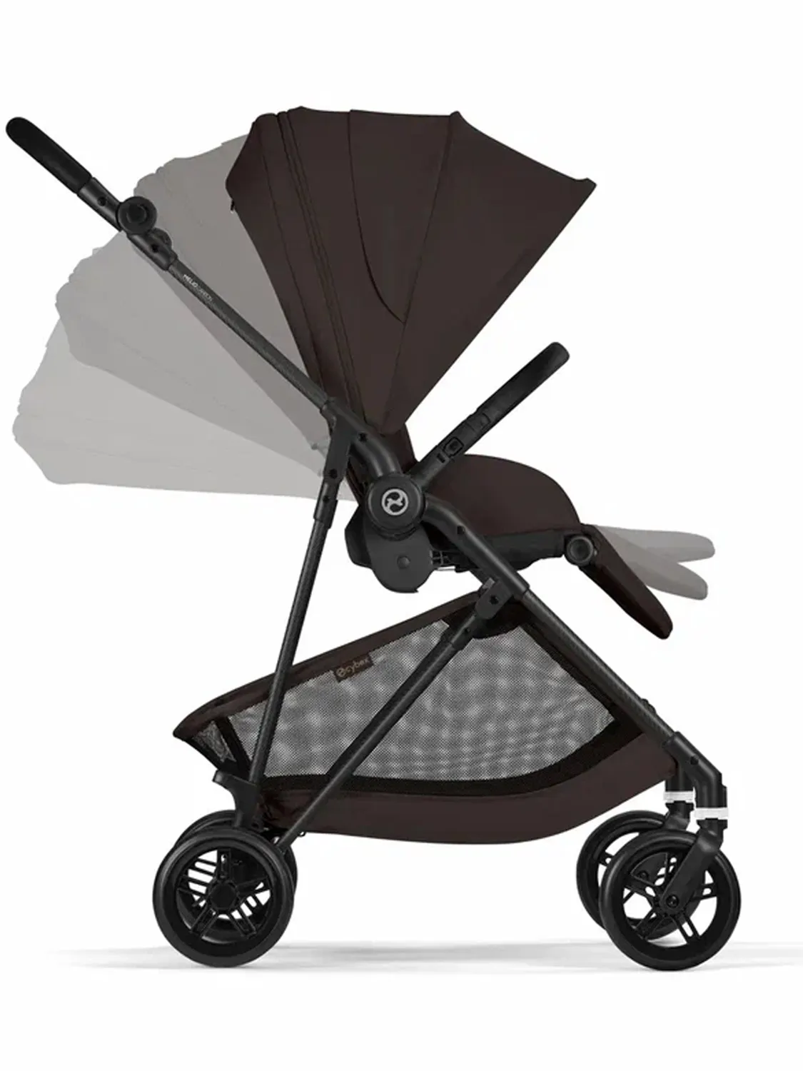 Коляска прогулочная Cybex Melio с дождевиком и бампером