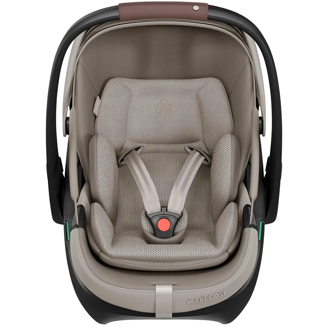 Автокресло 0+ Maxi-Cosi Coral Slide Pro, бежевый (sapphire sand). Изображение 2