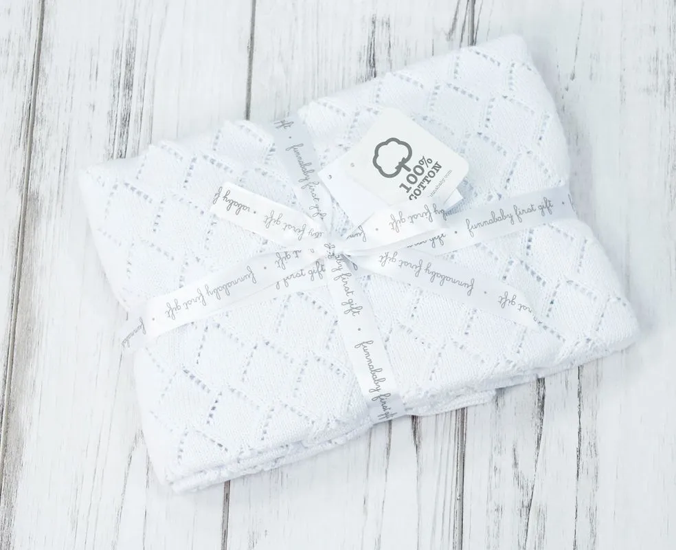 Плед Funnababy Punto 75х110 см вязаный 9216