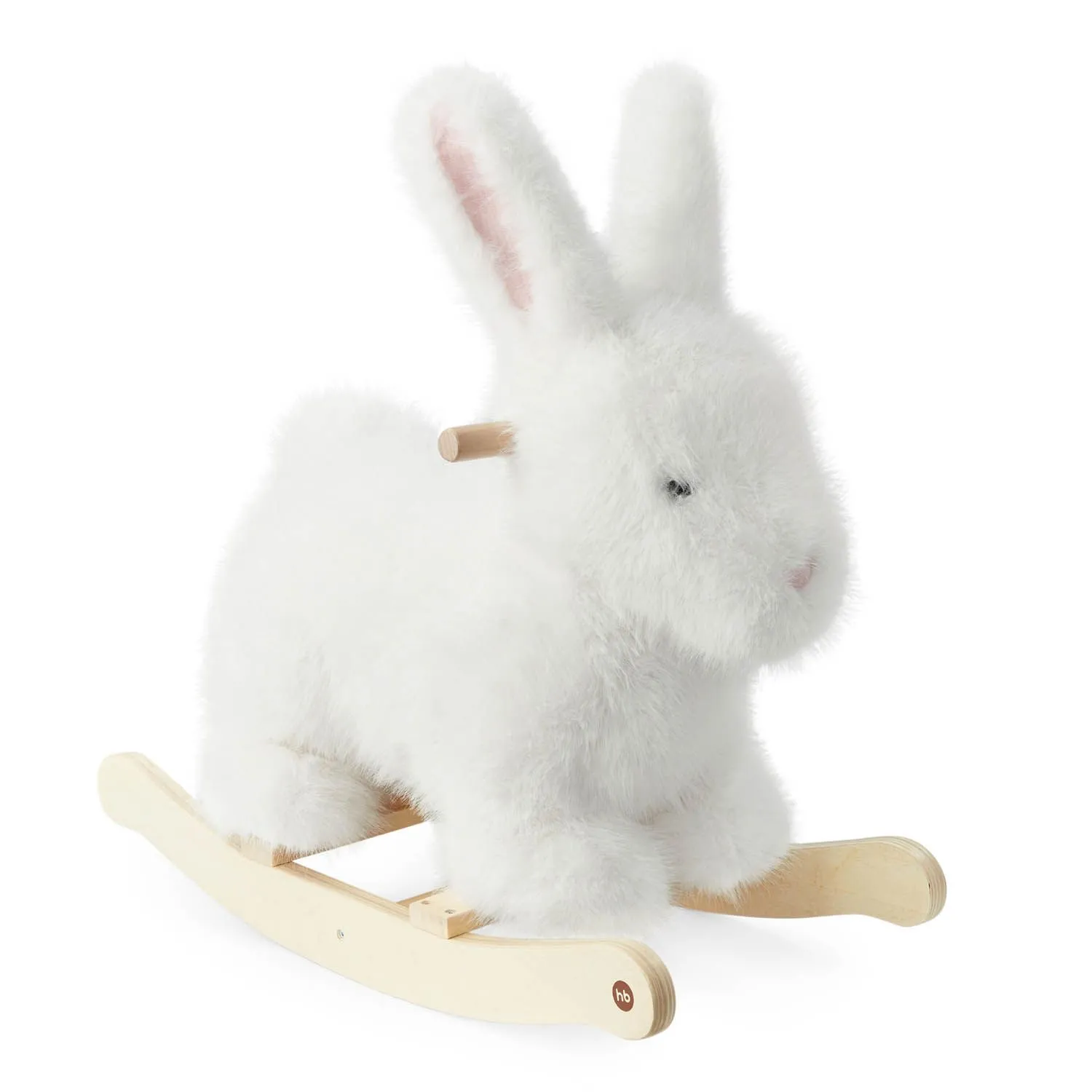 Игрушка-качалка Happy Baby BUNNY white 91034