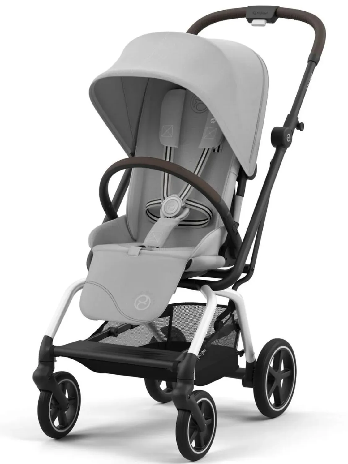 Коляска прогулочная Cybex Eezy S Twist+ 2 с дождевиком и бампером