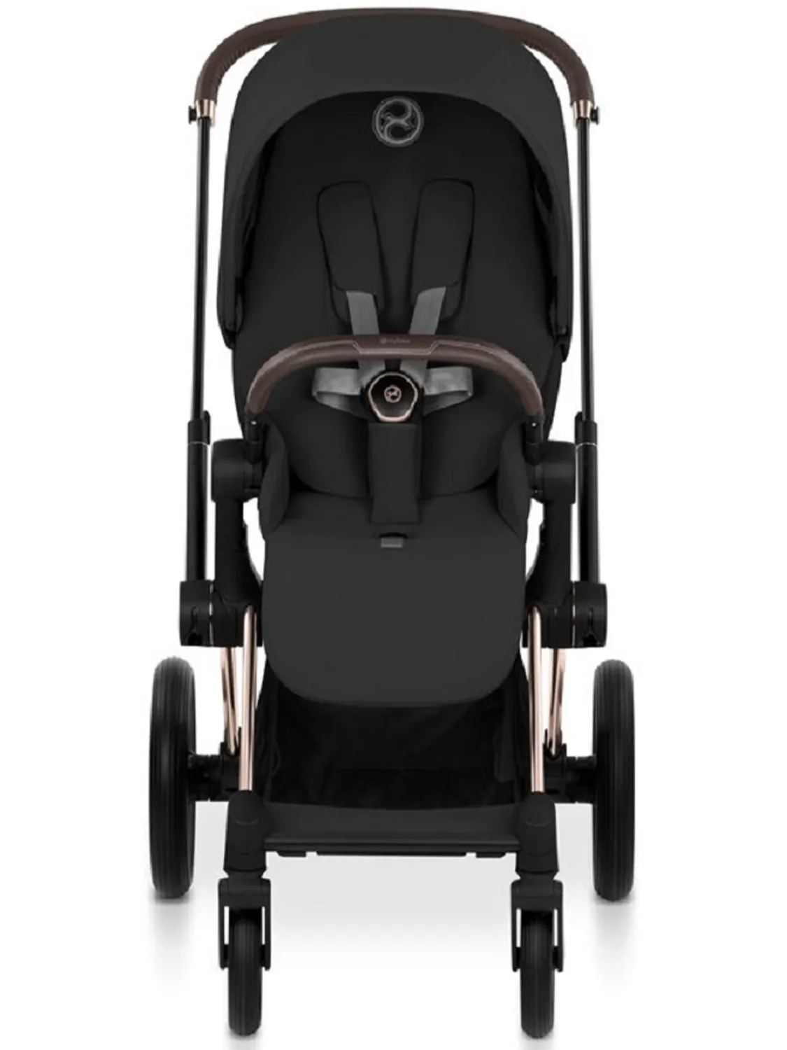 Коляска 2 в 1 Cybex Priam 5 Style шасси Rosegold