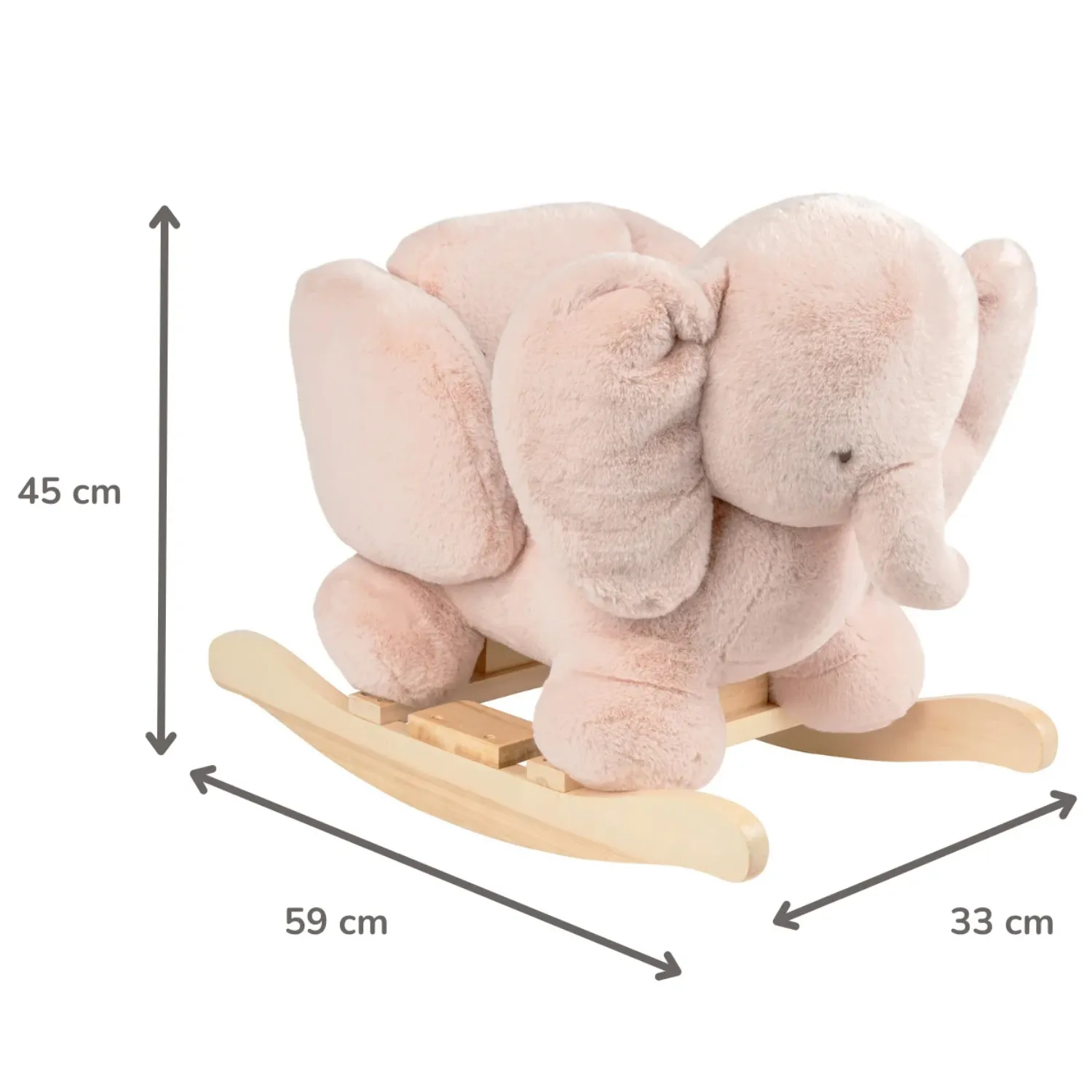 Качалка детская Nattou FANFAN Слонёнок pink 759274