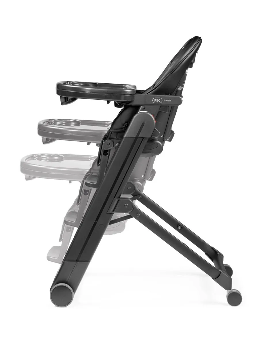 Стул для кормления Peg-Perego Siesta Follow Me Черный (True Black). Изображение 7