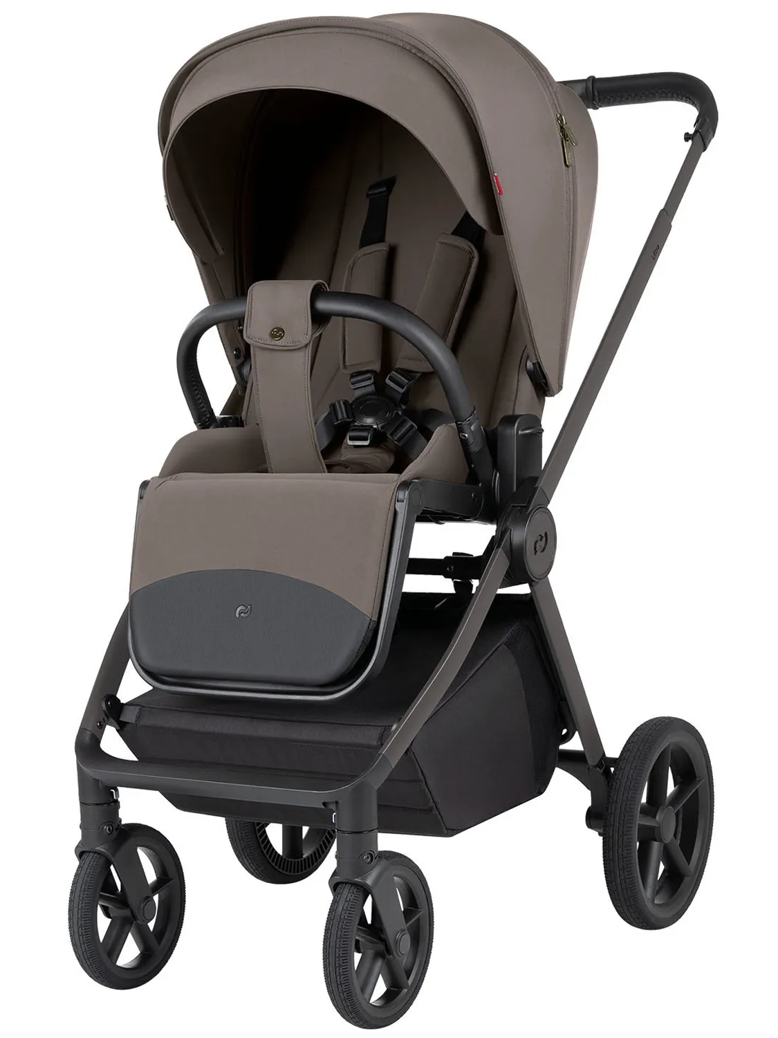 Коляска 2 в 1 CARRELLO Ultra F CRL-6557, коричневый (sugar brown). Изображение 3